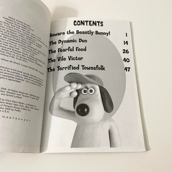 Wallace and Gromit The Curse of the Were Rabbit The Monstrously Scary Joke Book - Picture 13 of 16